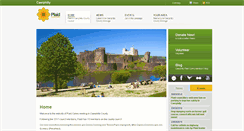 Desktop Screenshot of caerphillycounty.plaidcymru.org
