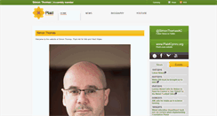 Desktop Screenshot of english.simonthomas.plaidcymru.org