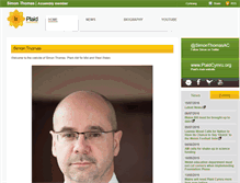 Tablet Screenshot of english.simonthomas.plaidcymru.org